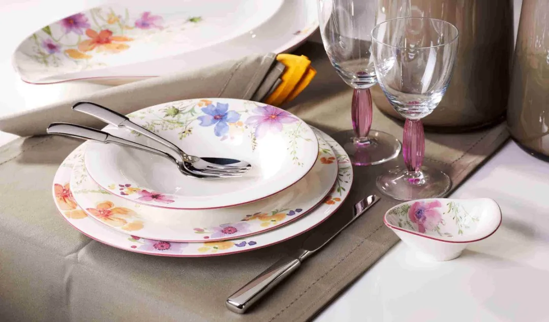 Villeroy & Boch Mariefleur Basic Teller-Set 18-delig - 6 Personen