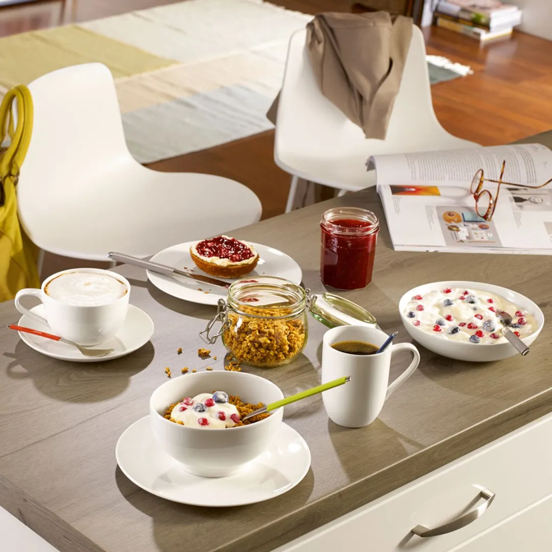 Villeroy & Boch Frühstücks-Set For Me - 19-delig wit-gekleurd
