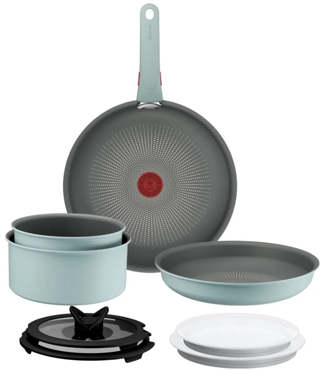 Tefal Ingenio Halo Eucalyptus Pannenset 9-delig