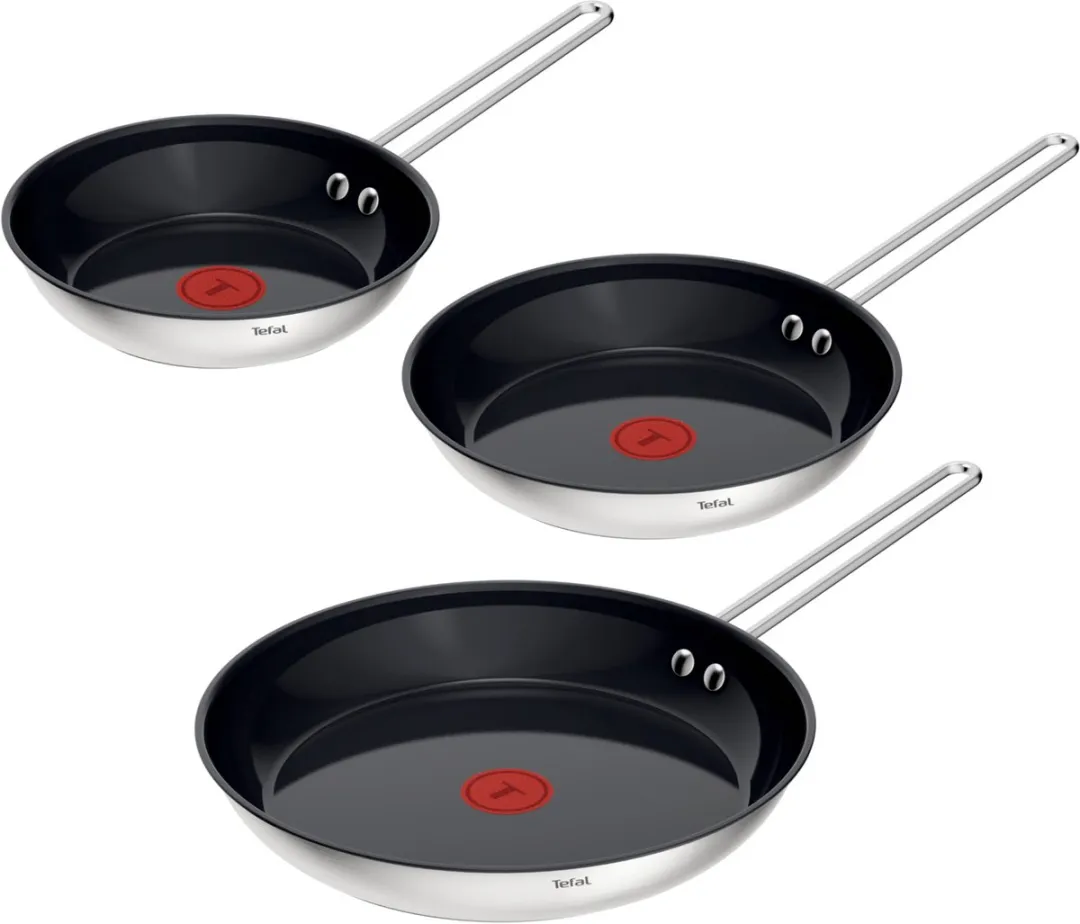Tefal Nordica Ceramic H871S325 Koekenpannenset