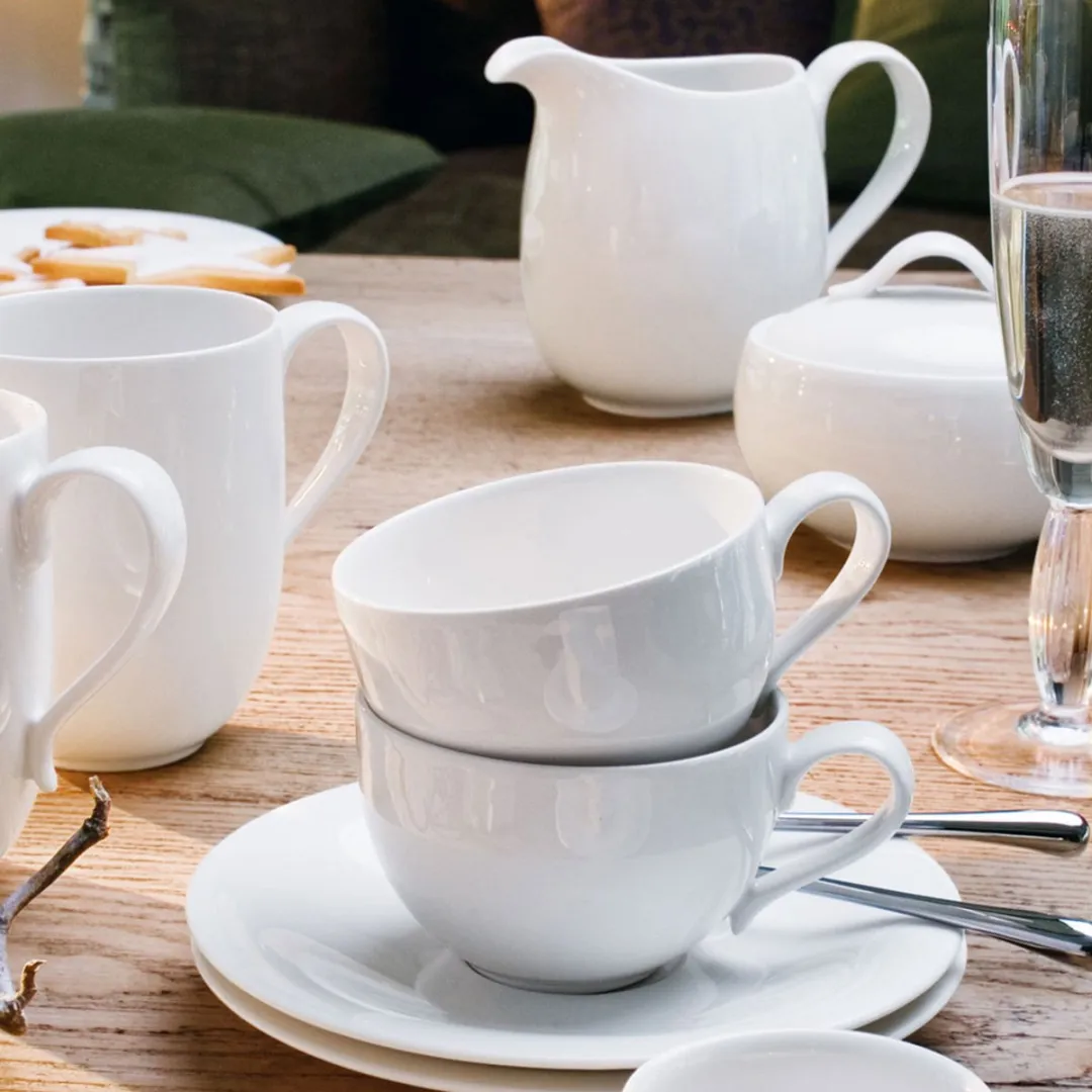 Villeroy & Boch New Cottage Kaffeeservice - 18-delig - Wit/Gekleurd
