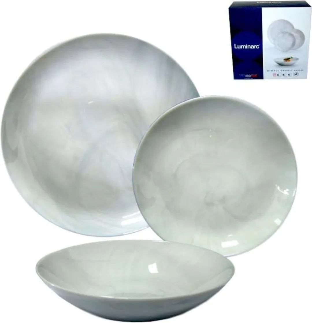 Luminarc Diwali Marble Serviesset 18-delig
