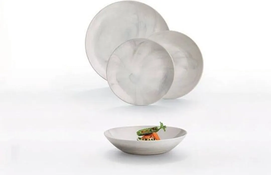 Luminarc Diwali Marble Serviesset 18-delig - Granietlook