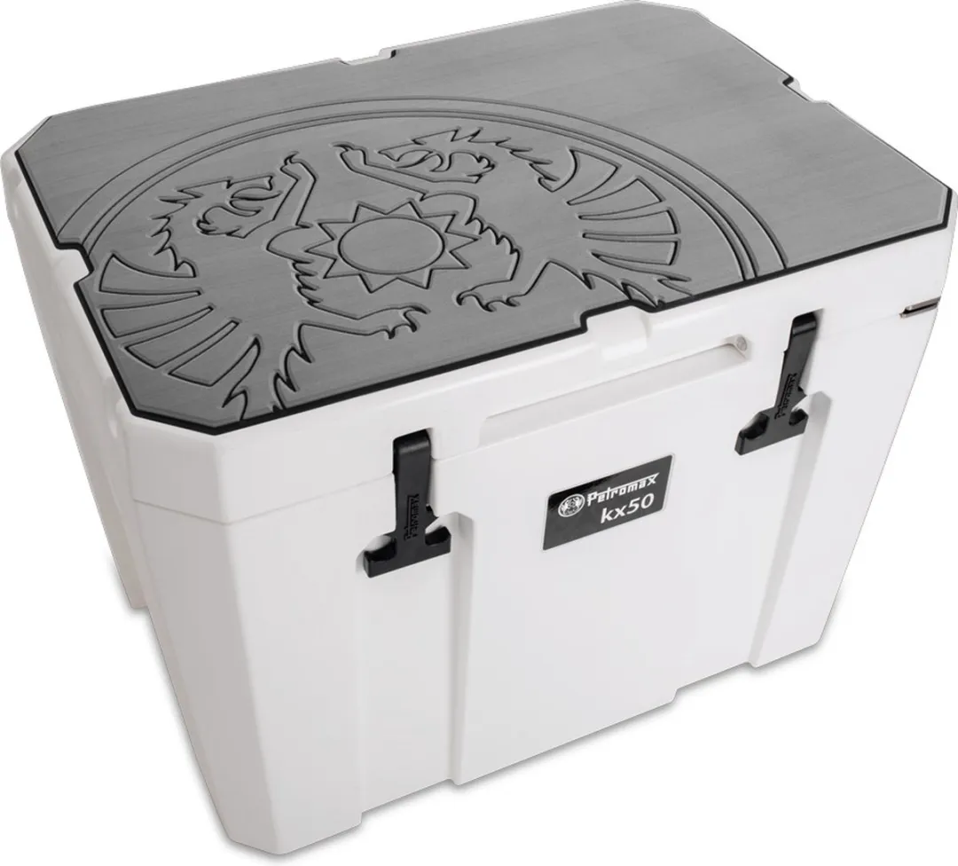 Petromax Plak/Beschermplaat KX50 Grijs - Draakembleem