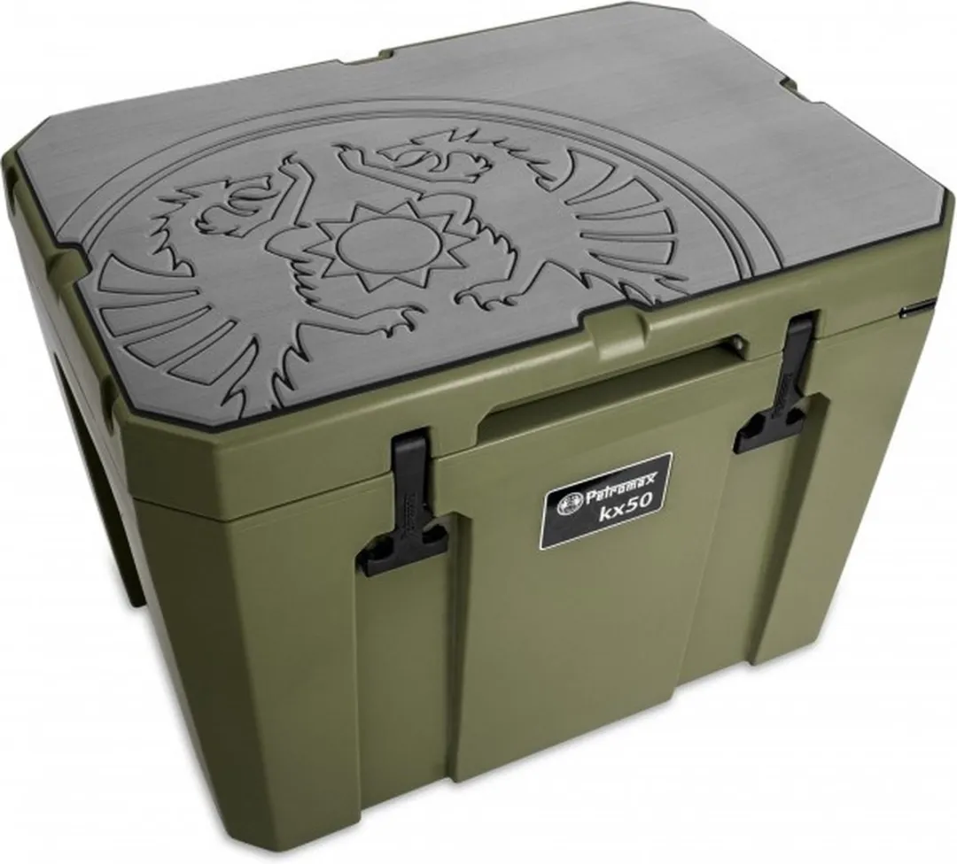 Petromax Plak/Beschermplaat KX50 Grijs - Draakembleem