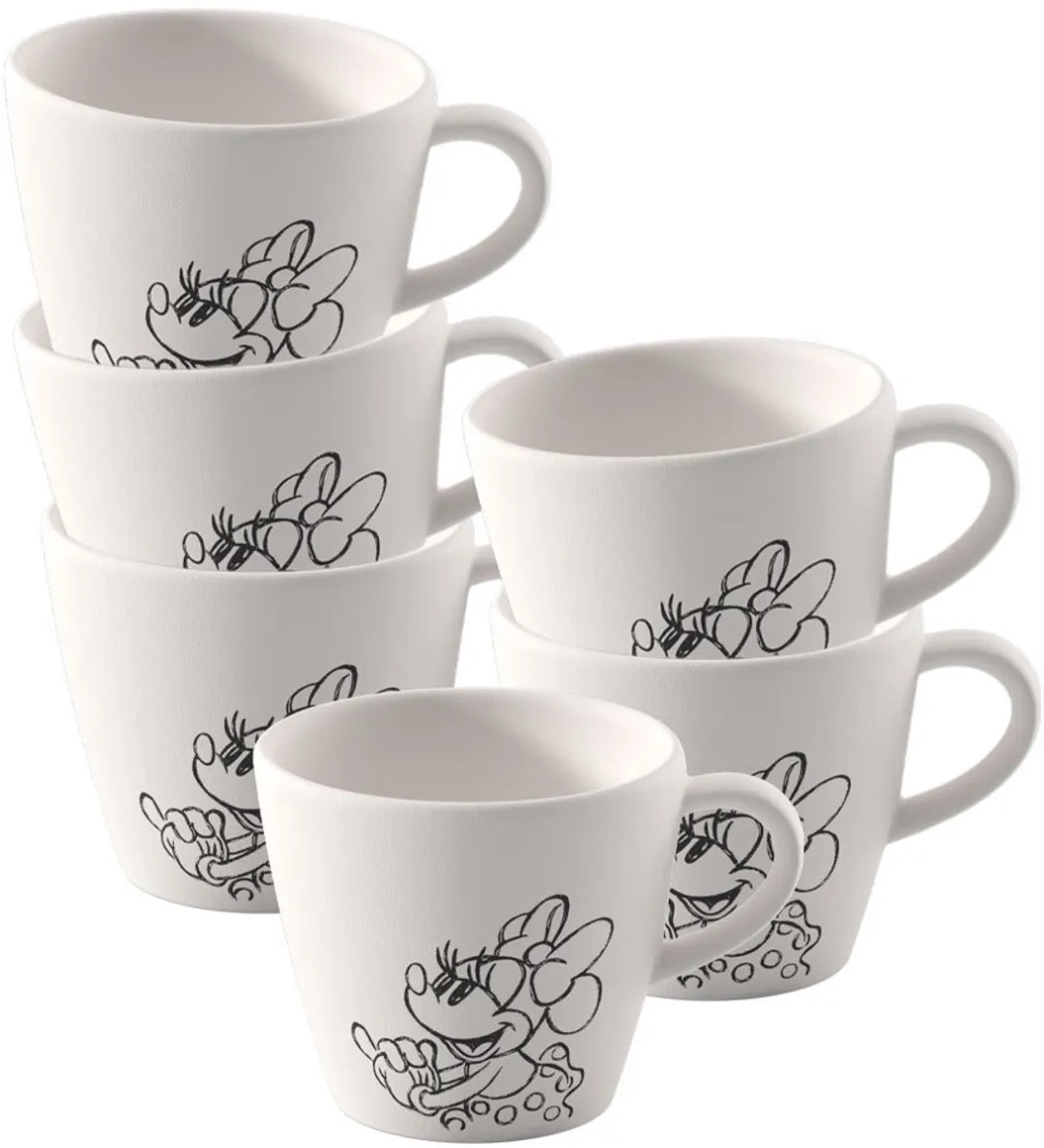 Villeroy & Boch Manufacture Rock blanc Espressotassen