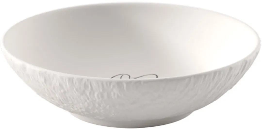 Villeroy & Boch Manufacture Rock Blanc Dessertschalen Mickey Mouse Ø13,2cm - 6 Stuks