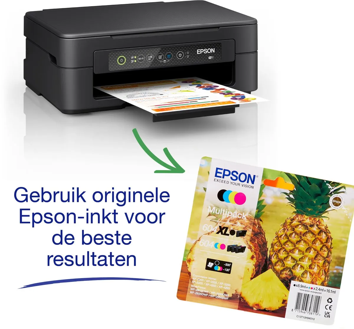 Epson Expression Home XP-2200 All-In-One Printer - Zwart - afbeelding 6 van 6