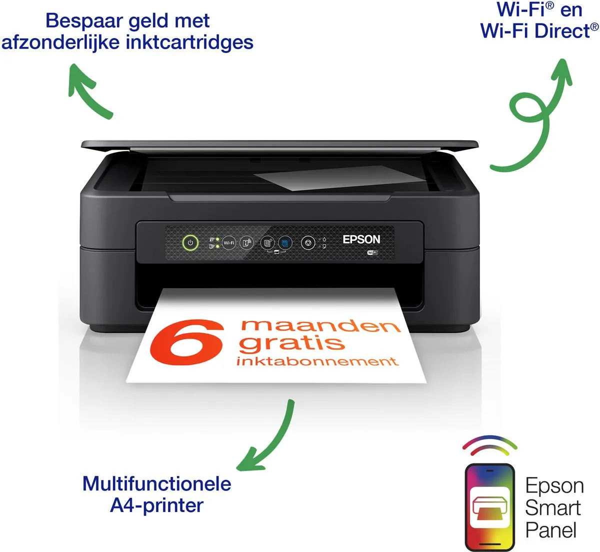 Epson Expression Home XP-2200 All-In-One Printer - Zwart