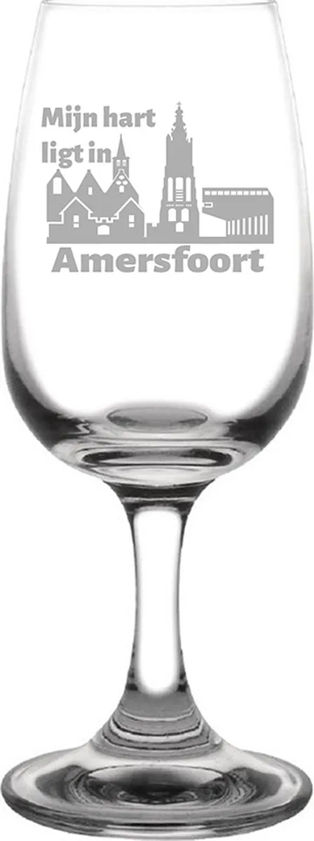 Olympia Gegraveerd Portglas Amersfoort 12cl