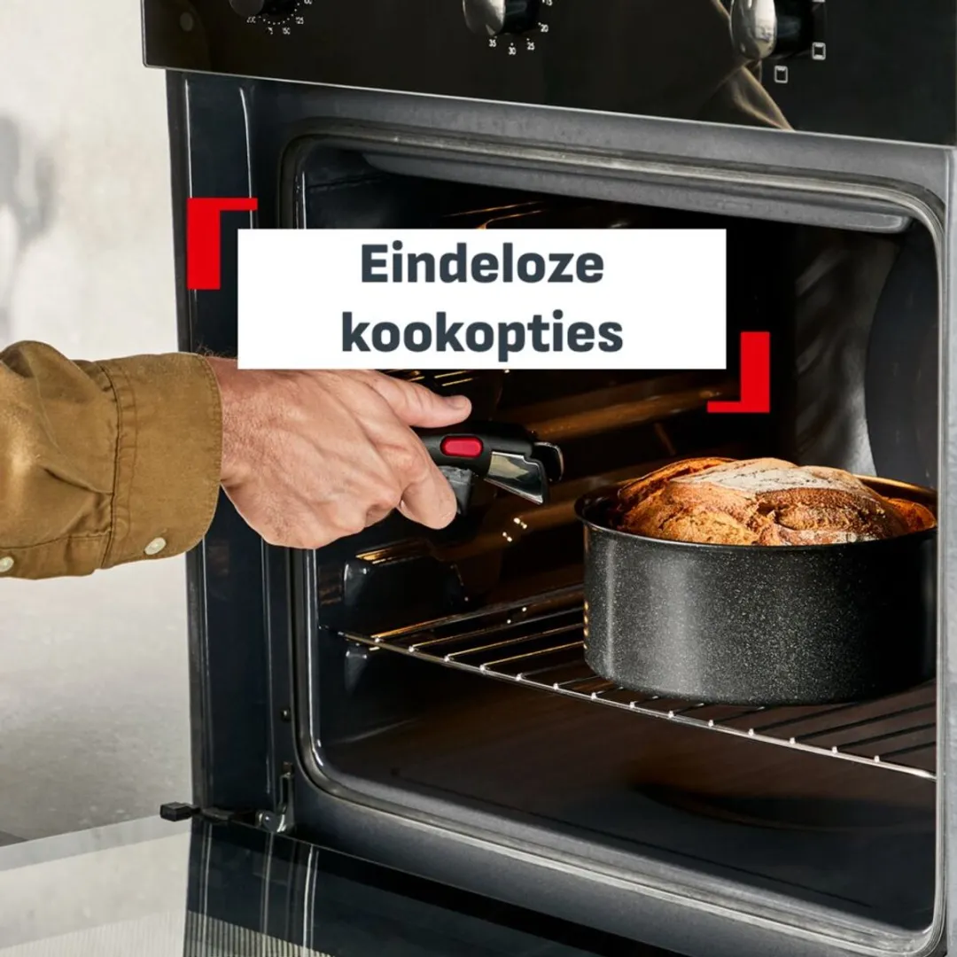 Tefal Ingenio Excellence Ceram L2709002 Pannenset - 3-delig - Zwart