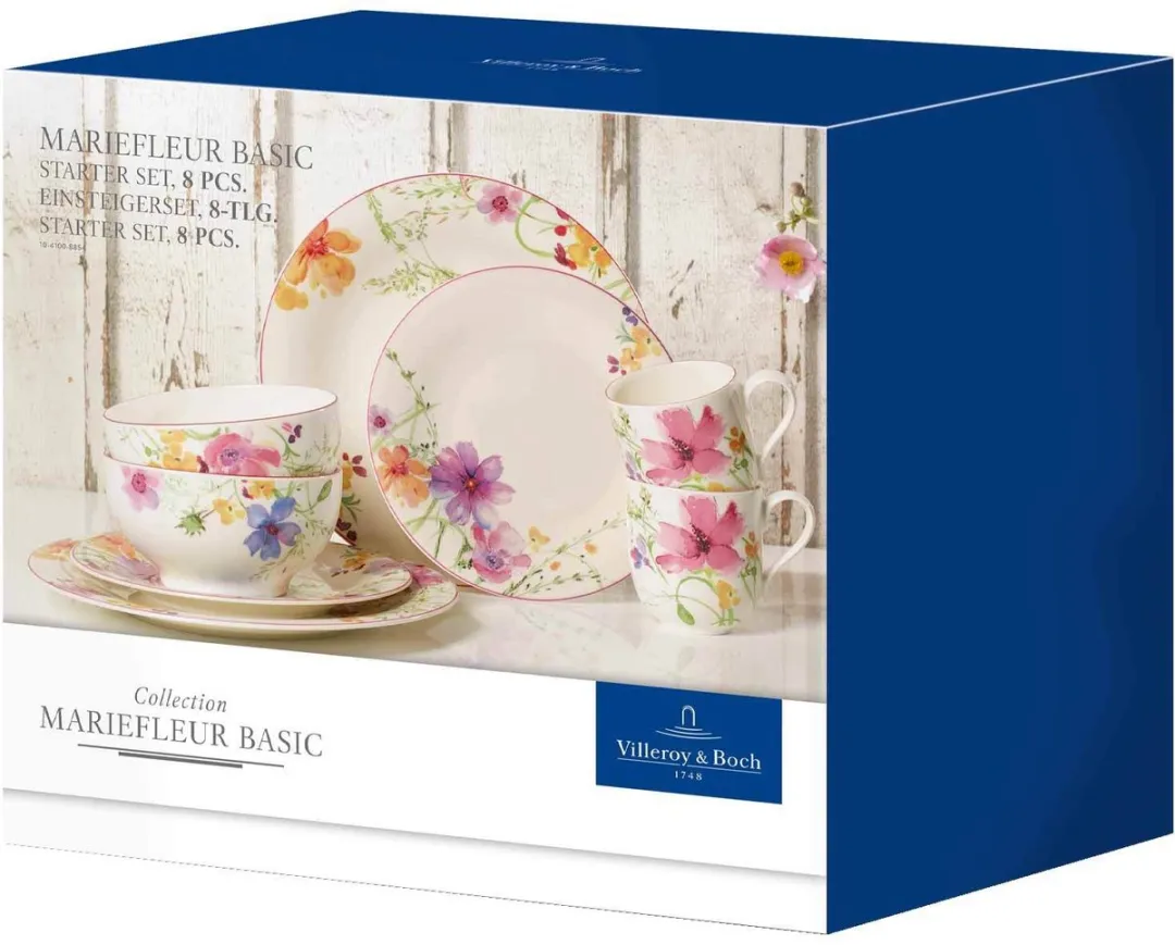 Villeroy & Boch Mariefleur Basic Set - 8-delig