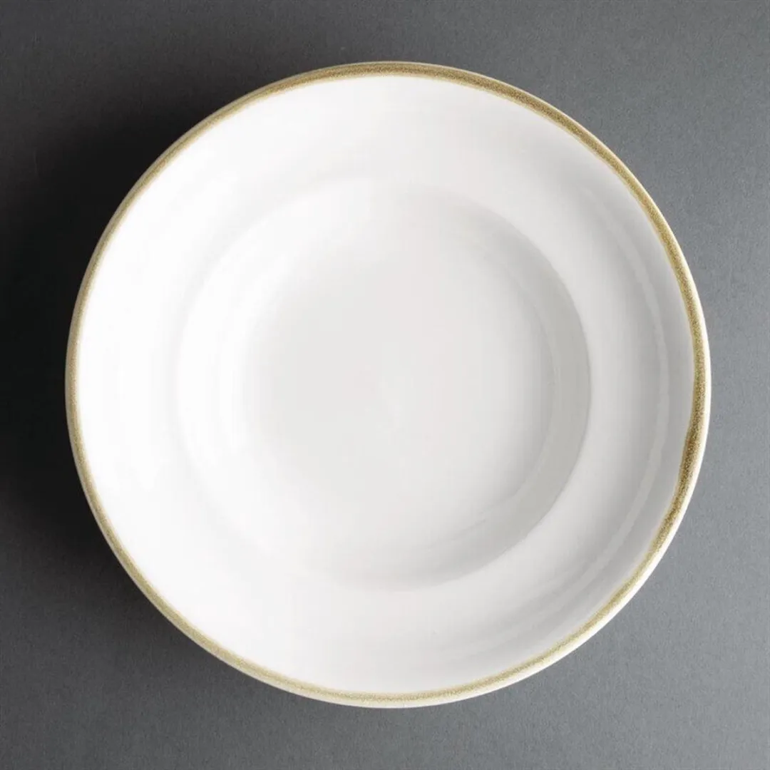 Olympia FB979 Pastakommen Krijtwit 25cm - 4 Stuks