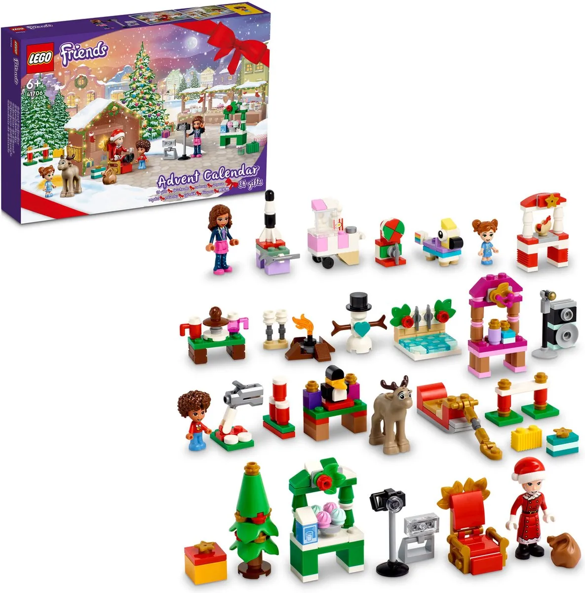 LEGO Friends Adventskalender 41706 - 312 Stukken - Multicolor - afbeelding 3 van 6