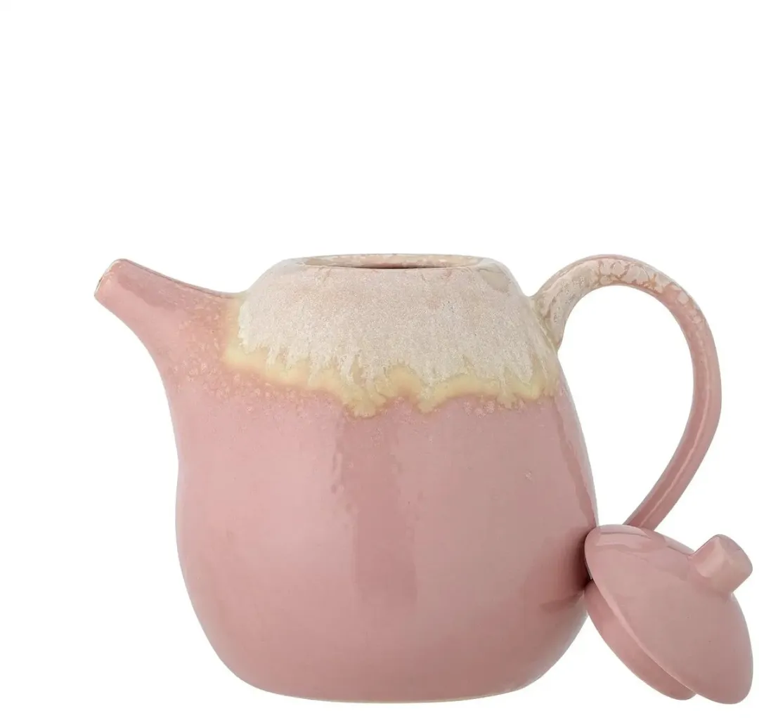 Bloomingville Louisa Theepot Aardewerk - 1,2L - Roze