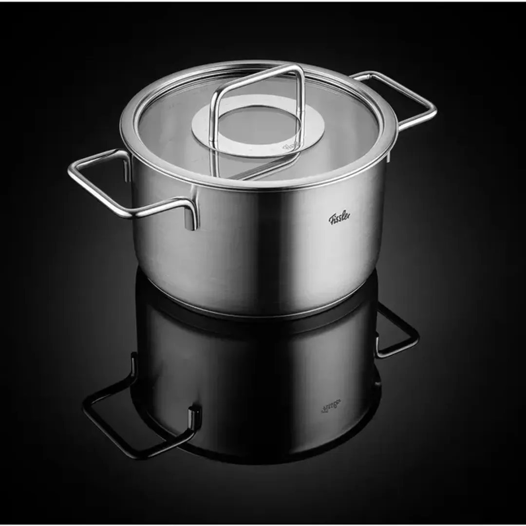 Fissler Pure Collection Kookpan 16cm - RVS - Glasdeksel