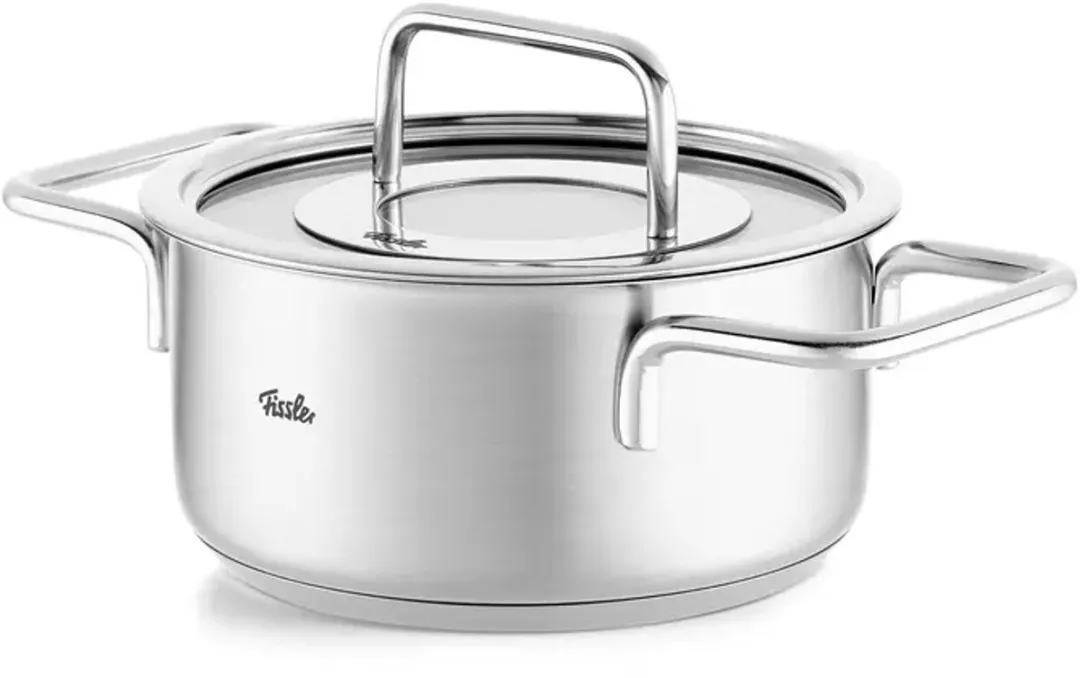Fissler Pure Collection Kookpan 16cm - RVS - Glasdeksel