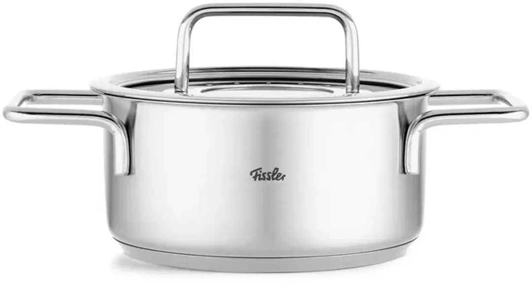 Fissler Pure Collection Kookpan 16cm - RVS - Glasdeksel