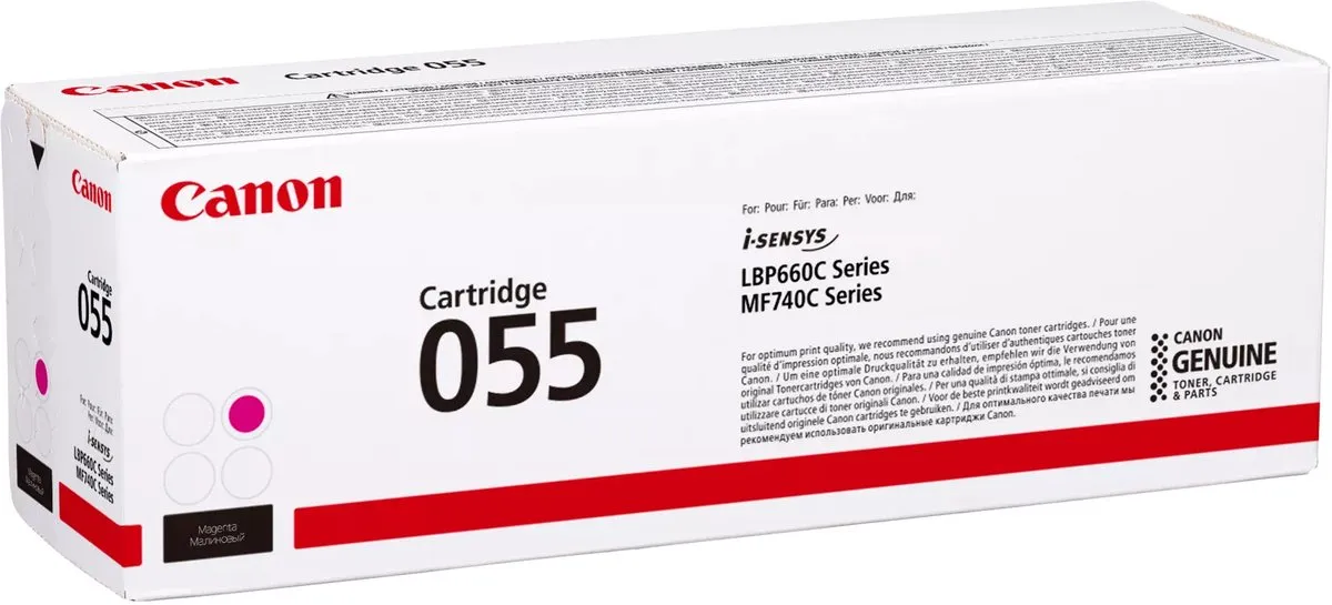 Canon 055 Magenta Toner - 2100 Pagina's