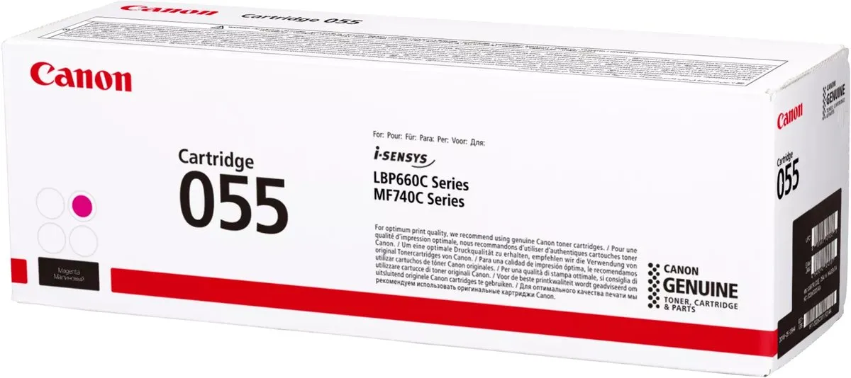 Canon 055 Magenta Toner - 2100 Pagina's