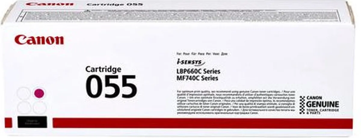 Canon 055 Magenta Toner - 2100 Pagina's