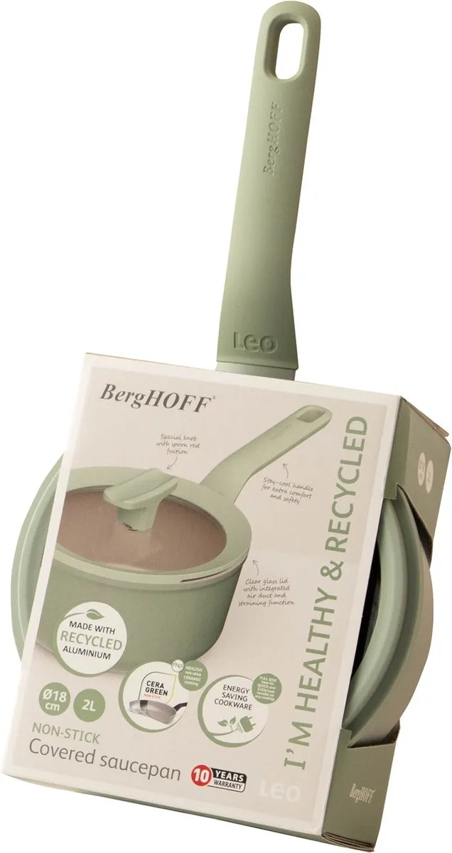 BergHOFF LEO Steelpan Balance Sage 2L