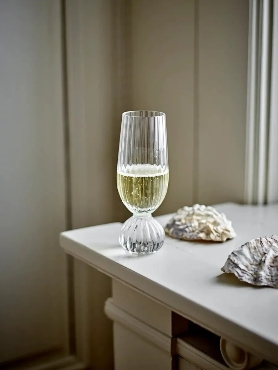 Bloomingville Champagneglas Taurin - Transparant - afbeelding 6 van 6