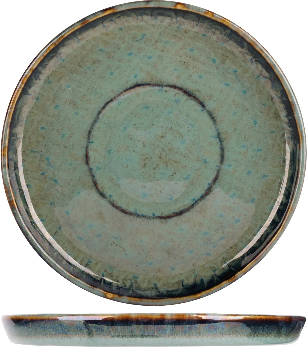 Cosy&Trendy Jade Verde Ondertas 15cm - 6 Stuks