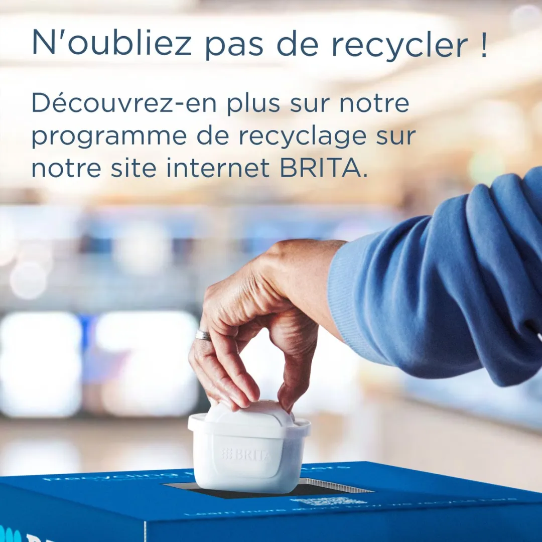 BRITA Style Essential Waterfilterkan 2.4L - MAXTRA PRO Blauw