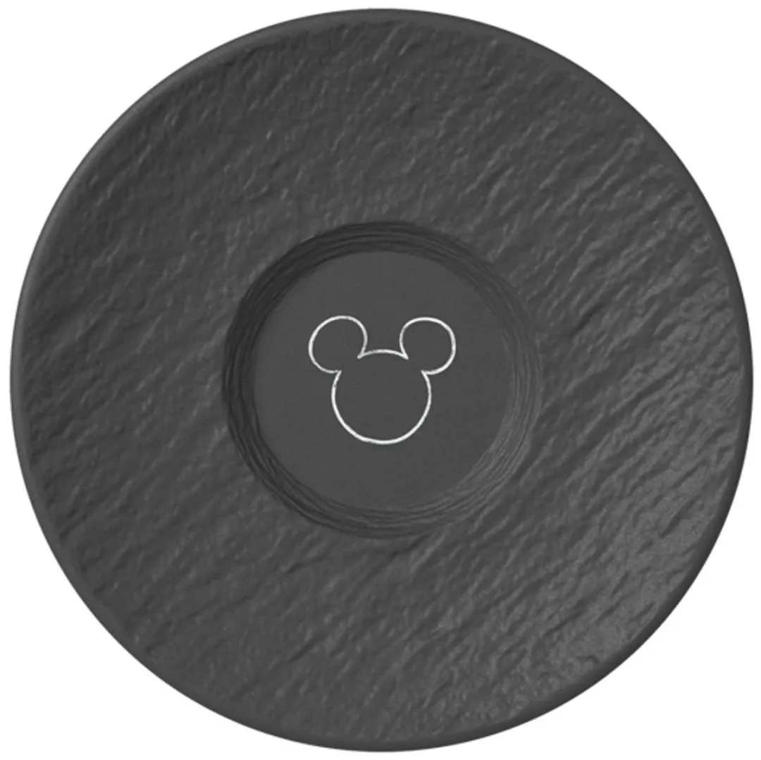 Villeroy & Boch Manufacture Rock Kaffee-Untertassen Mickey Mouse