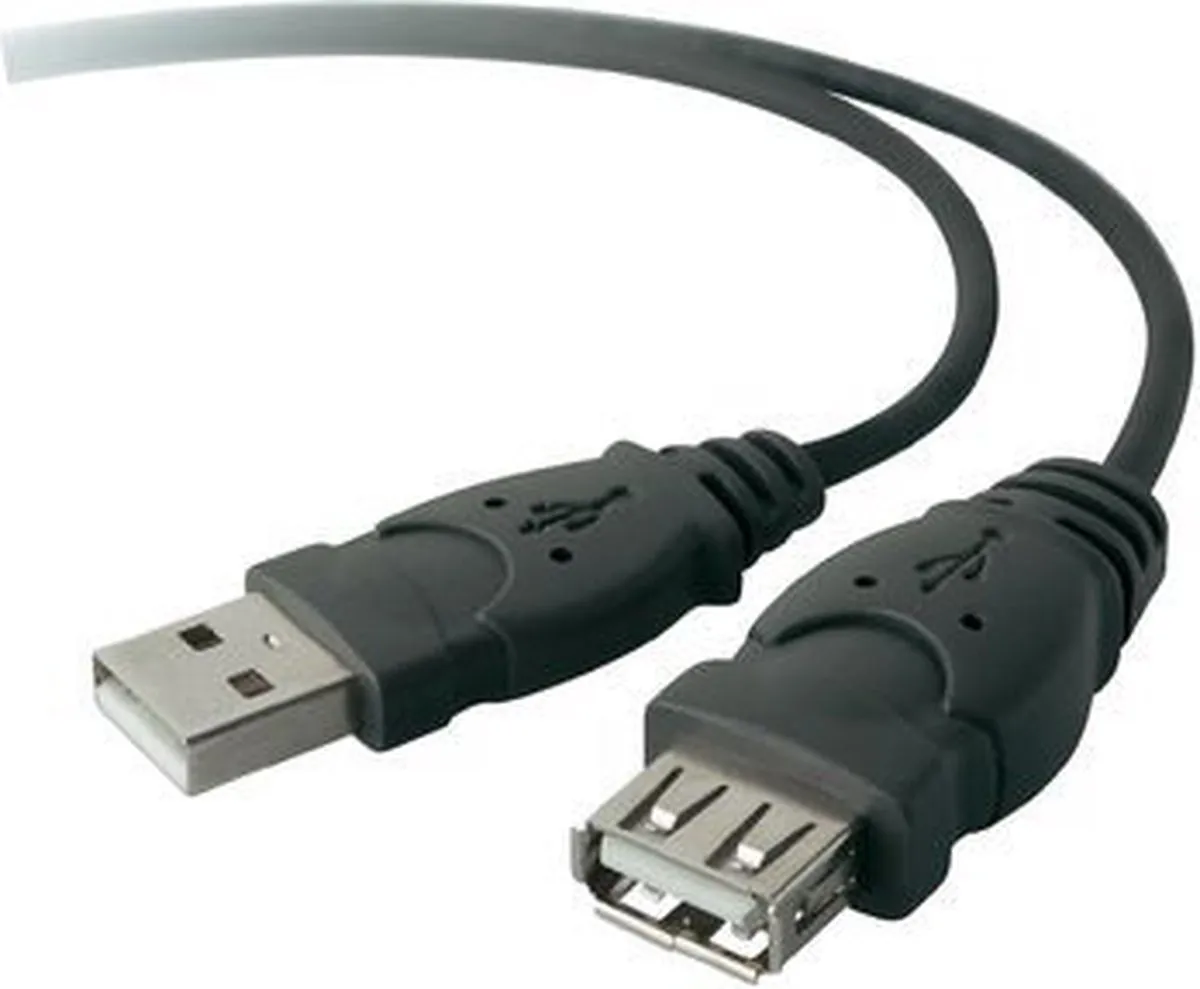Belkin Pro Series Hi-Speed USB 2.0 Kabel 3m - Grijs