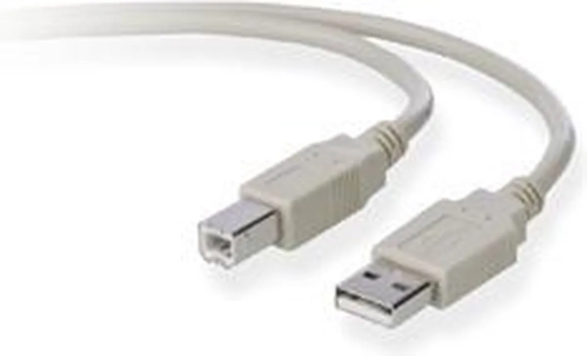 Belkin Pro Series Hi-Speed USB 2.0 Kabel 3m - Grijs