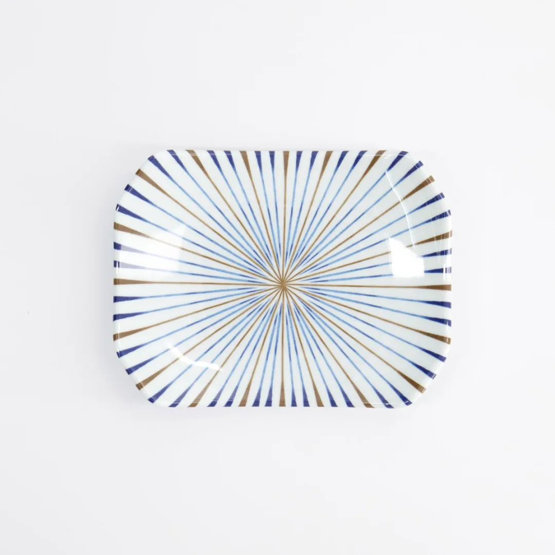Tokyo Design Studio Tokusa Bord Rechthoekig 15,8x11,5x2,3cm