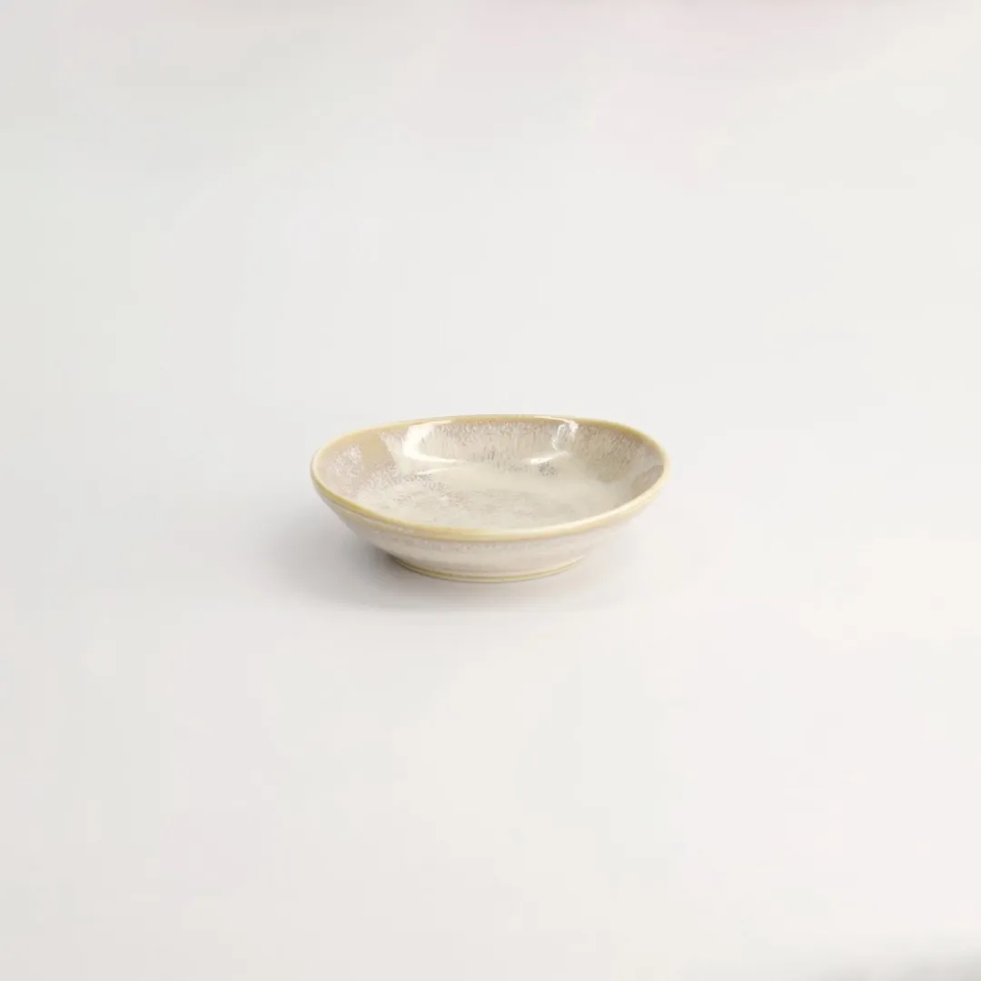 Tokyo Design Studio Titanium Matte Sausschaaltje Ovaal 10x2,6cm