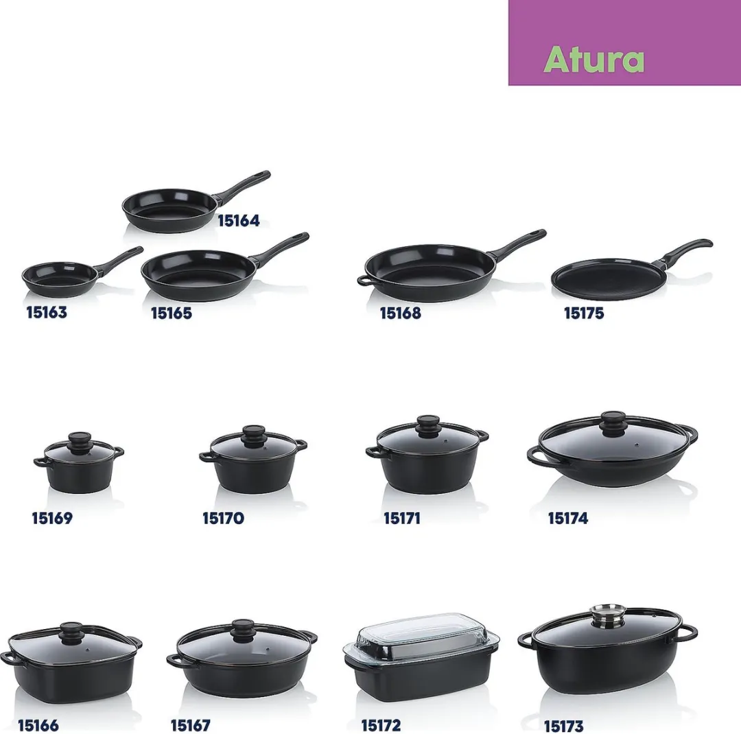 Kela Wok 32cm - Zwart - PFAS/PTFE-vrij