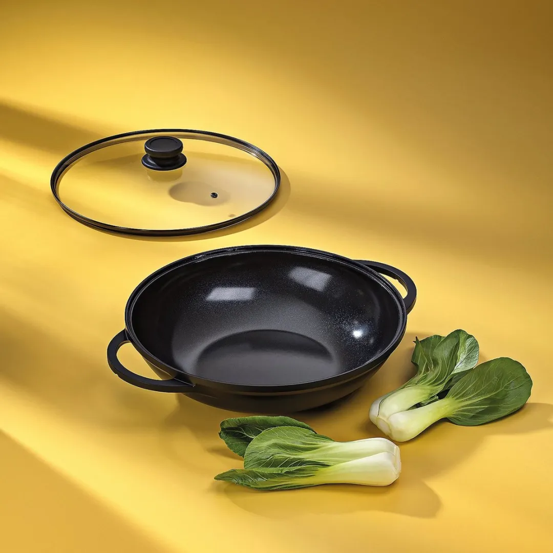 Kela Wok 32cm - Zwart - PFAS/PTFE-vrij