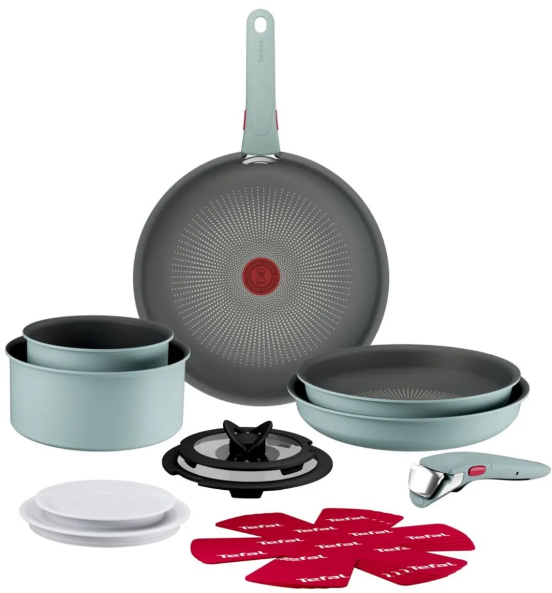 Tefal Ingenio Halo Eucalyptus Pannenset 15-delig