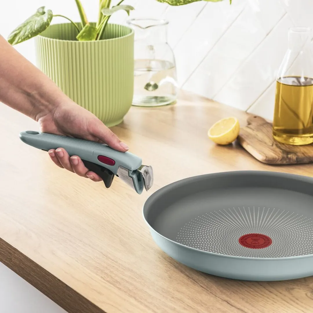 Tefal Ingenio Halo Eucalyptus Pannenset 15-delig - 5 Pannen - afbeelding 6 van 6