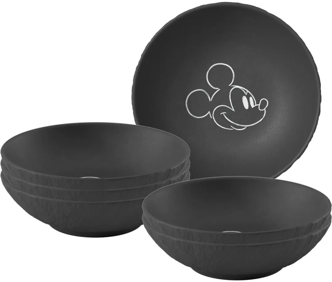 Villeroy & Boch Manufacture Rock Dessertschalen Mickey Mouse