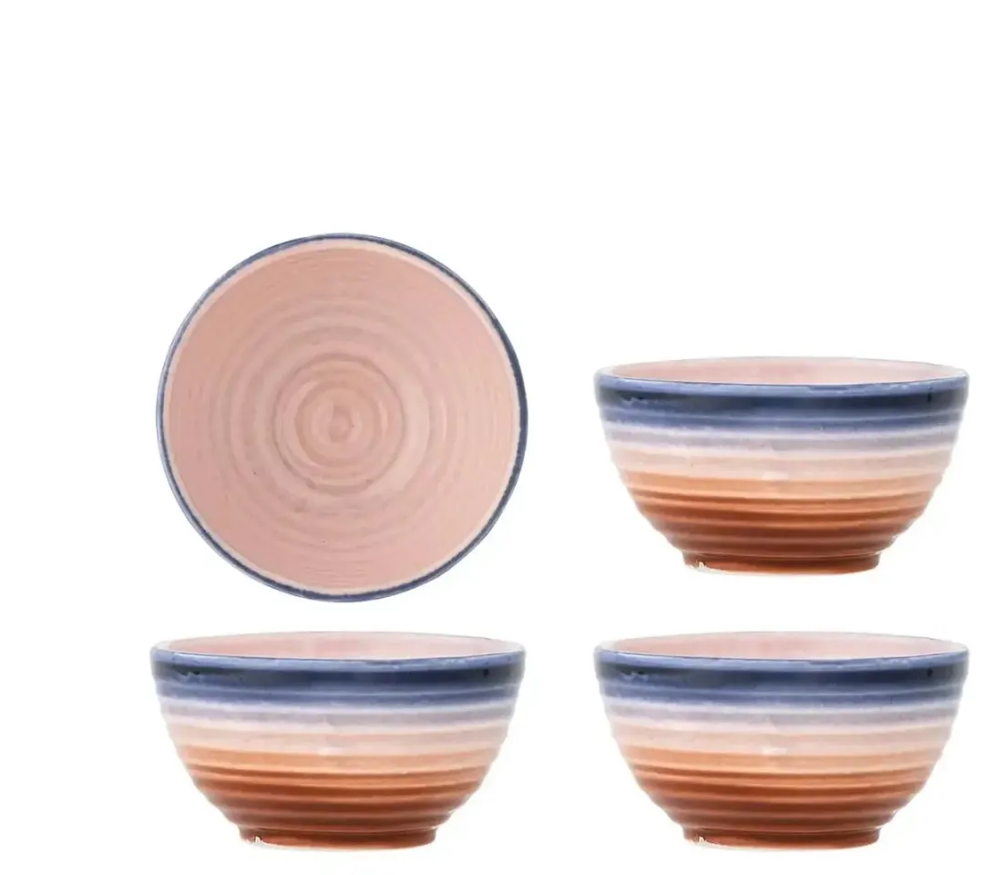 Bloomingville Schalen Tatum - 4 Stuks - Multi