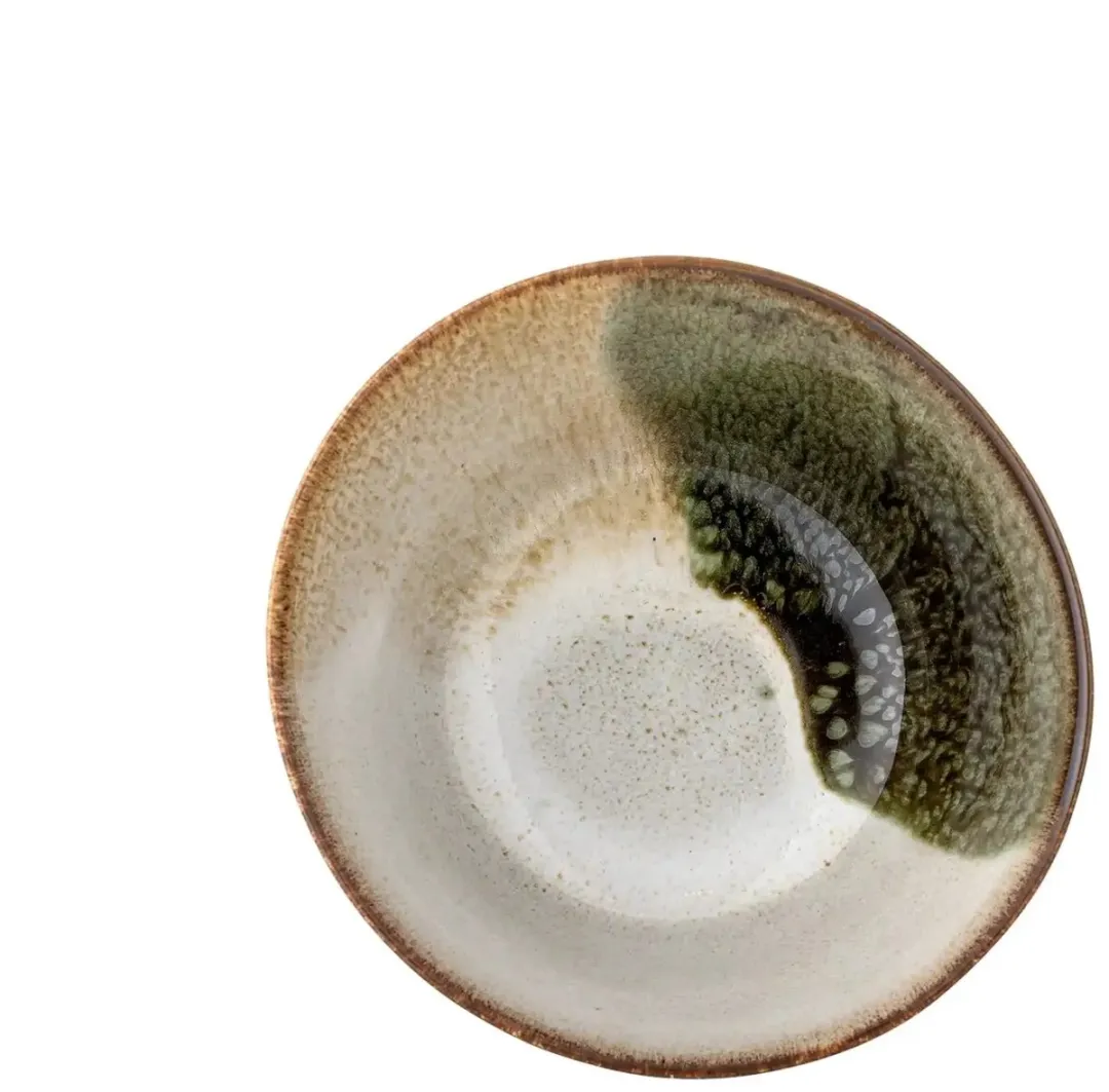 Bloomingville Jules Aardewerk Schaal - 15cm - Groen