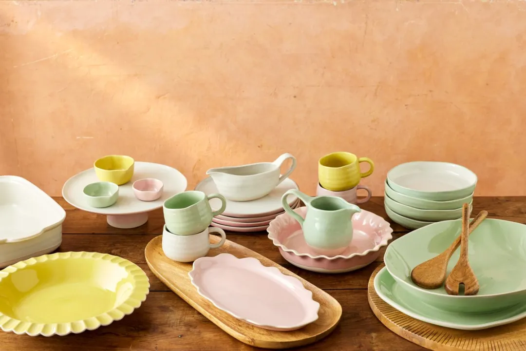 Jamie Oliver Perfect Plates Dinerborden - 4 Stuks Roze 27cm