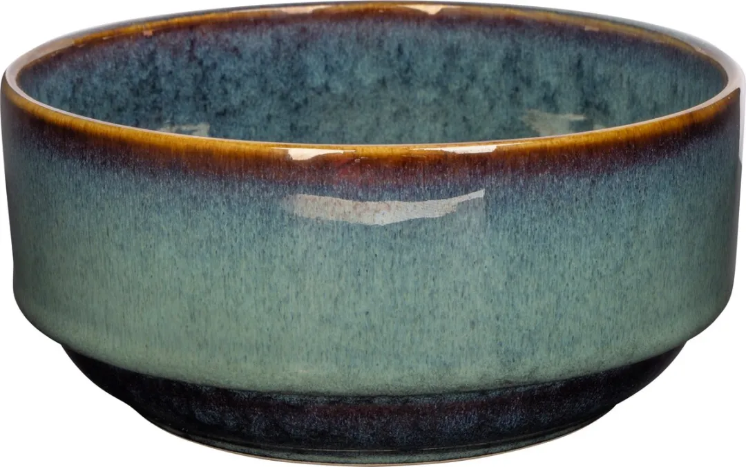 Cosy&Trendy Jade Kommen Set - 4 Stuks 15cm Donkergroen