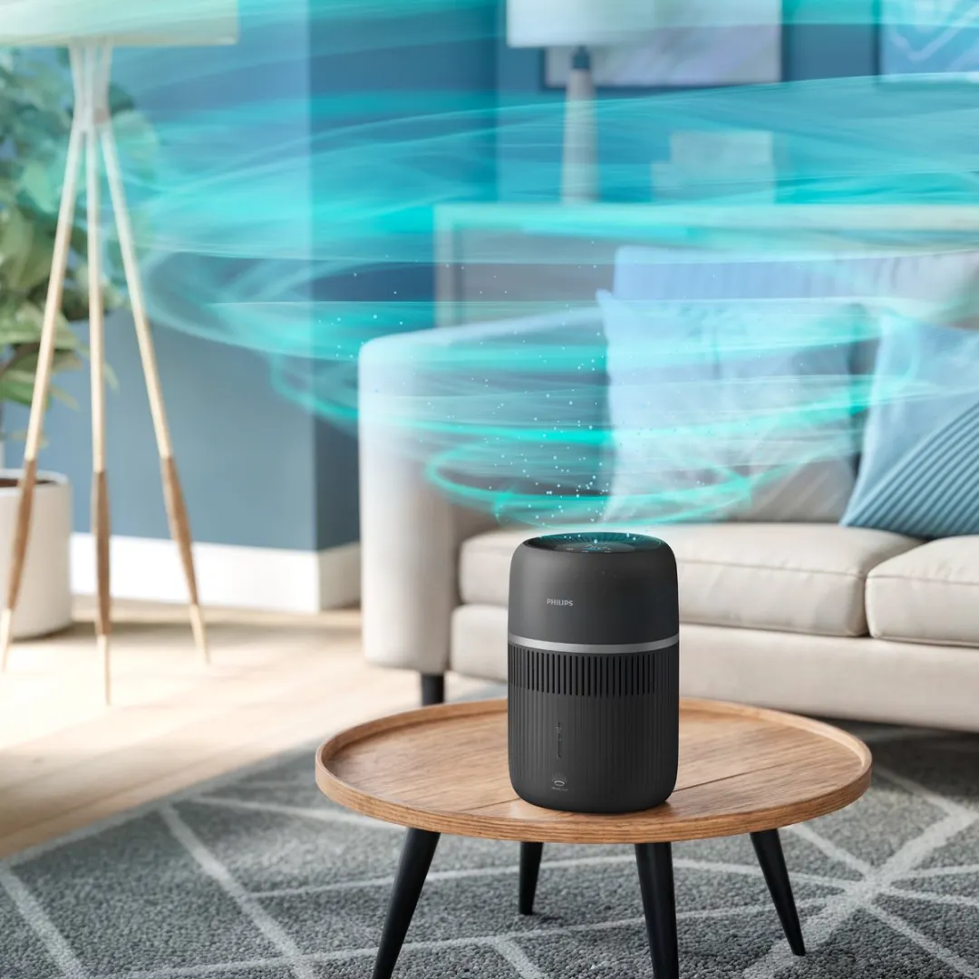 Philips HU4210/03 Luchtbevochtiger 300ml/u - 44m² - Zwart