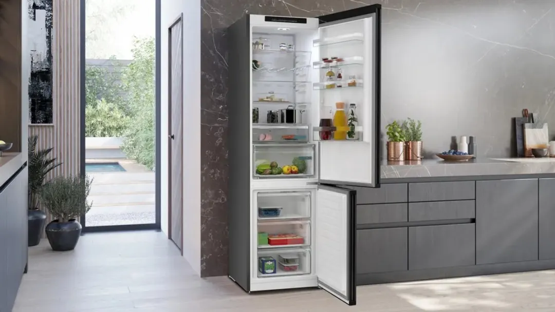 Siemens iQ300 KG39N2XAG Koel-Vriescombinatie 363L - Geborsteld staal