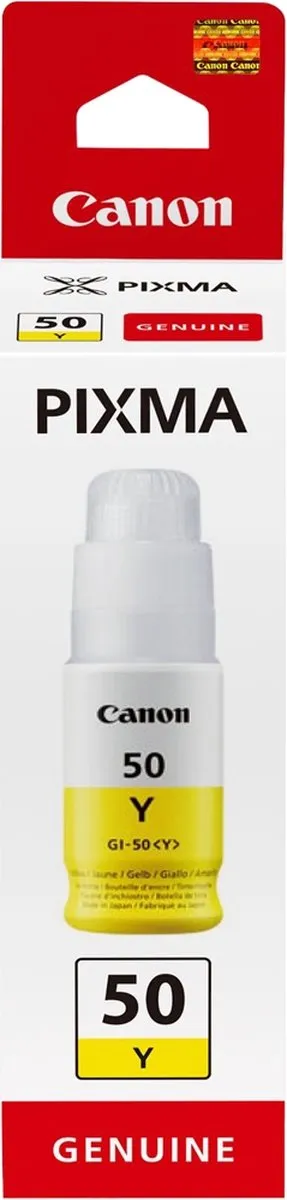 Canon GI-50Y Inktfles Geel - 7700 Pagina's