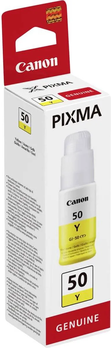 Canon GI-50Y Inktfles Geel - 7700 Pagina's