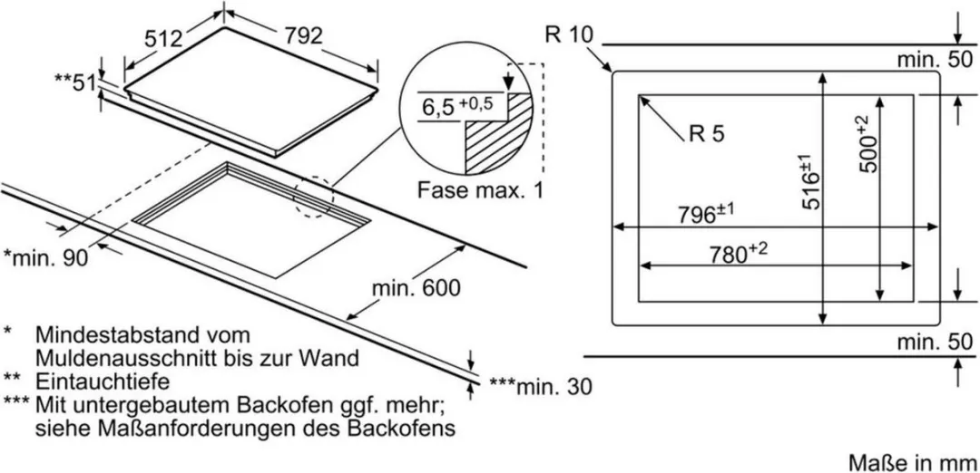 Siemens ET801FCP1D Keramische Kookplaat 80cm - 4 Zones - Zwart/Roestvrijstaal - afbeelding 6 van 6