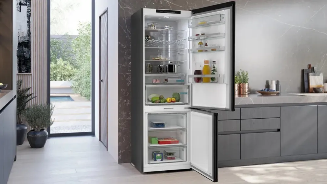 Siemens iQ500 KG49N4XAF Koel-Vriescombinatie 440L - Zwart