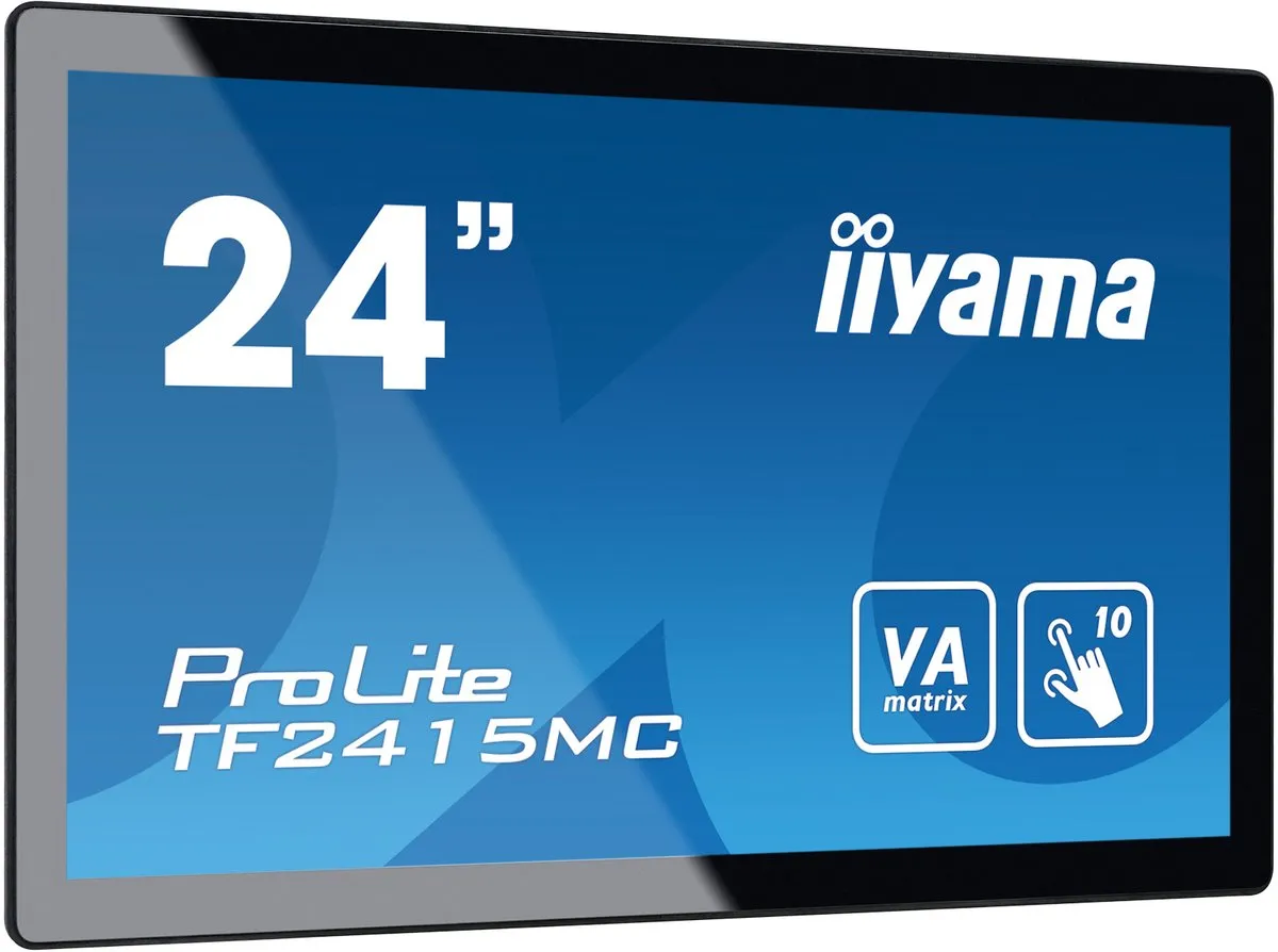 iiyama ProLite TF2415MC-B2 Touchscreen Monitor 23.8" - 1920x1080 - Zwart